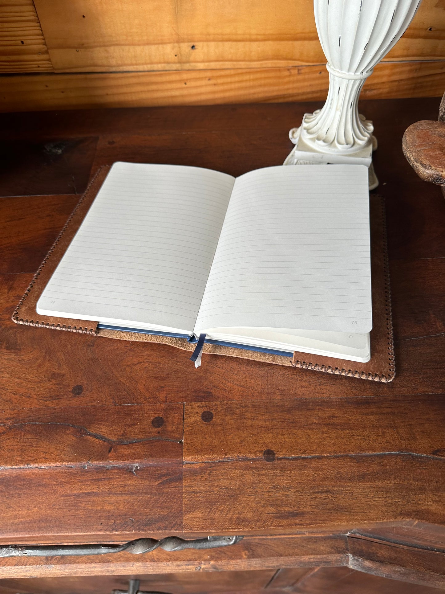 Hand Crafted Leather Refillable A5 Notebook