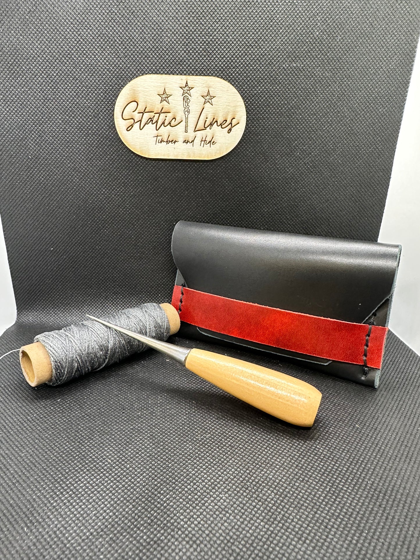 Handmade Leather Card holder / Wallet/ Coin Purse. Leather Gifts / Vintage leather wallets