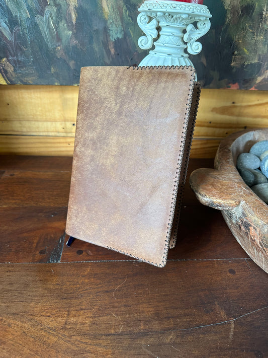 Hand Crafted Leather Refillable A5 Notebook