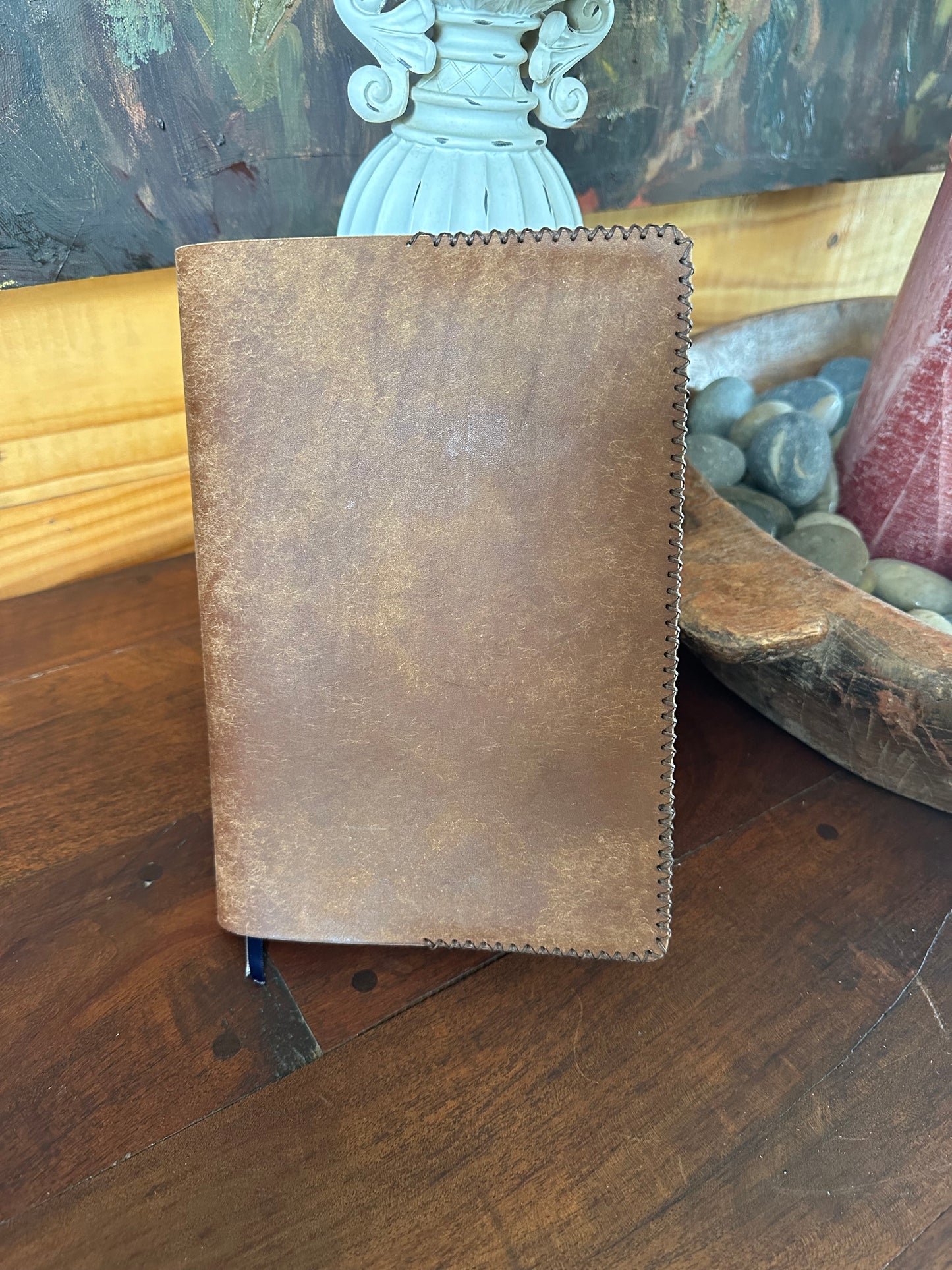 Hand Crafted Leather Refillable A5 Notebook