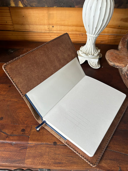 Hand Crafted Leather Refillable A5 Notebook
