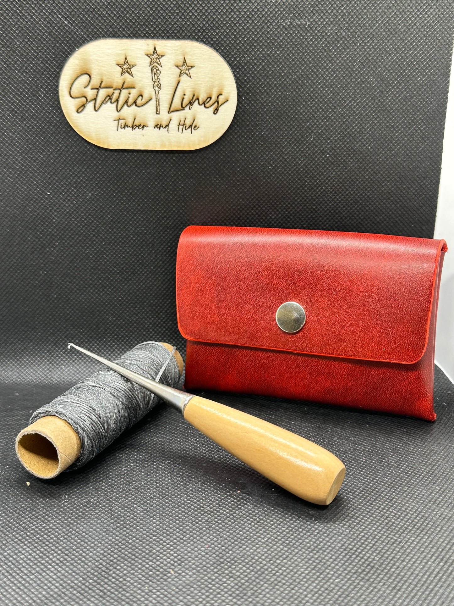 Custom Full Grain Leather Coin Purse / Card Holder / Handmade Leather Wallet / Exotic Leather