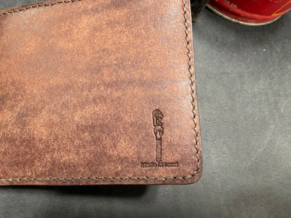 The “Omega” full sized bifold Custom Wallet / Bifold