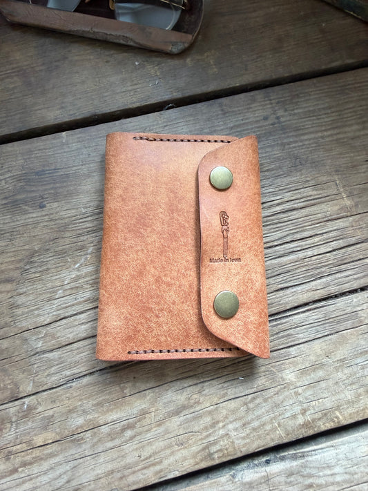 The Crockett Double Snap Wallet