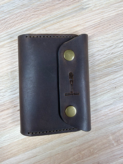 The Crockett Double Snap Wallet